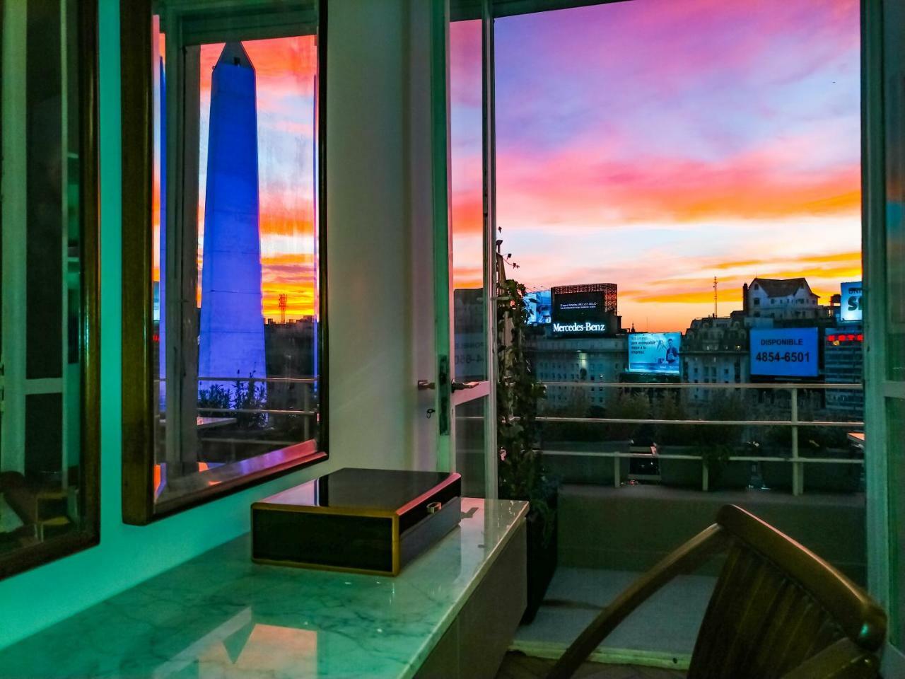 Апартаменти Penthouse Frente Al Obelisco Con Terraza Буенос-Айрес Екстер'єр фото