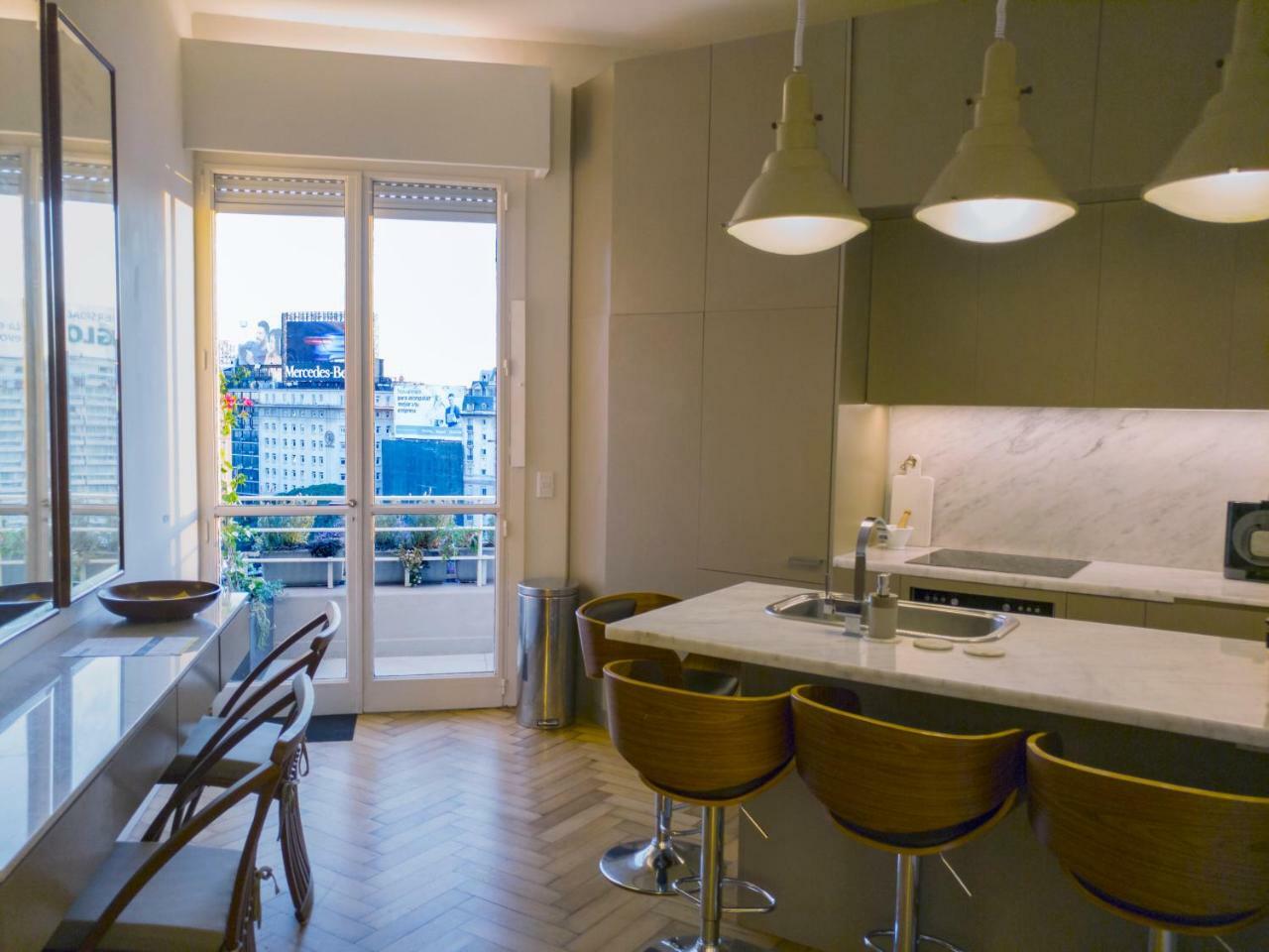 Апартаменти Penthouse Frente Al Obelisco Con Terraza Буенос-Айрес Екстер'єр фото