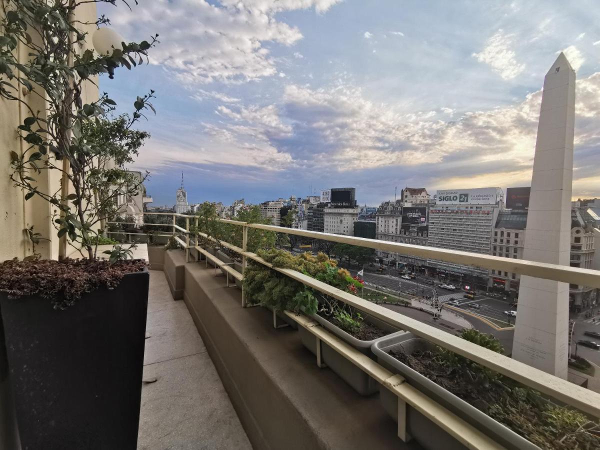 Апартаменти Penthouse Frente Al Obelisco Con Terraza Буенос-Айрес Екстер'єр фото