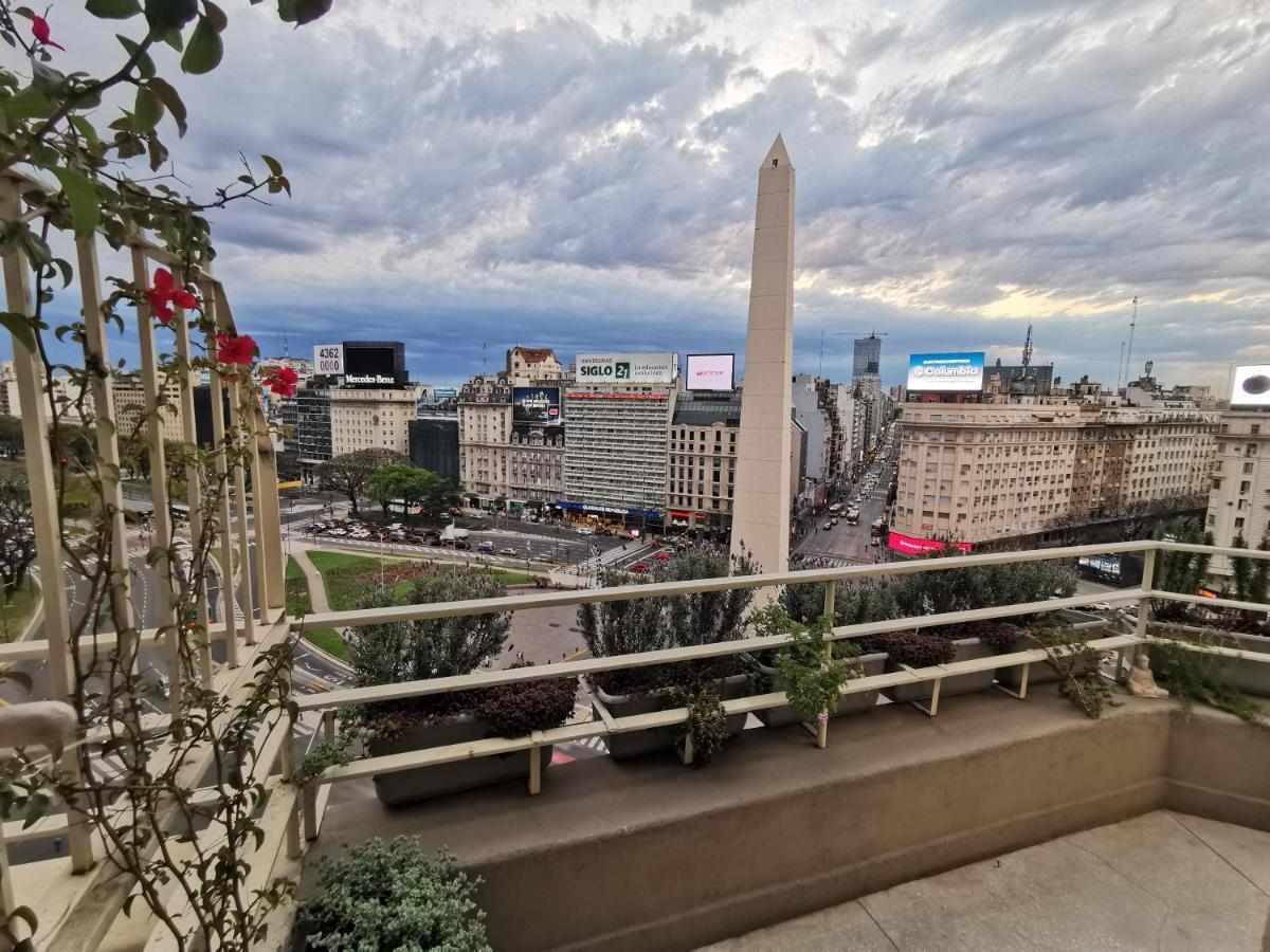 Апартаменти Penthouse Frente Al Obelisco Con Terraza Буенос-Айрес Екстер'єр фото